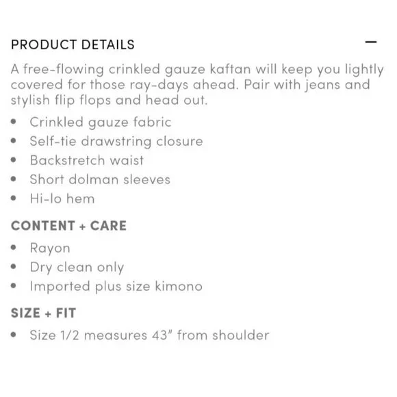 New Torrid Womens One Size 1 / 2 (14-20) Blue Floral Cinc Waist Tie Kimono $69 - Picture 4 of 16